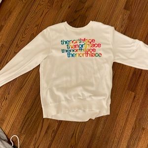 north face sweatshirt